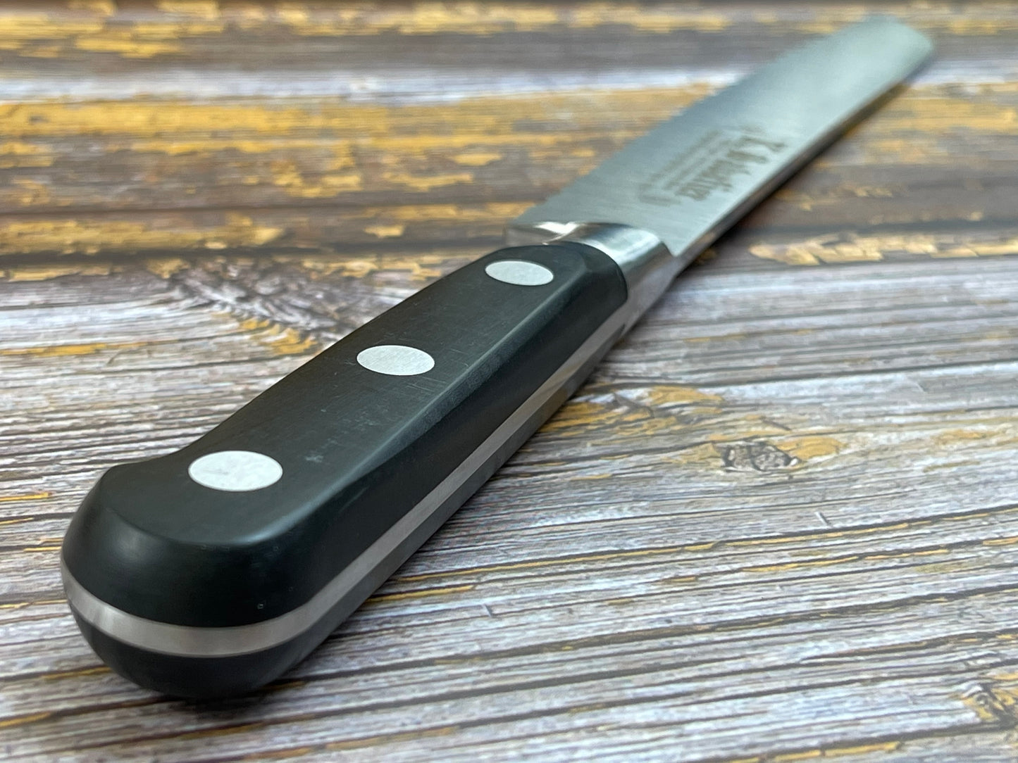 K Sabatier Authentic Bread Knife 20cm - HIGH CARBON STEEL Made In France