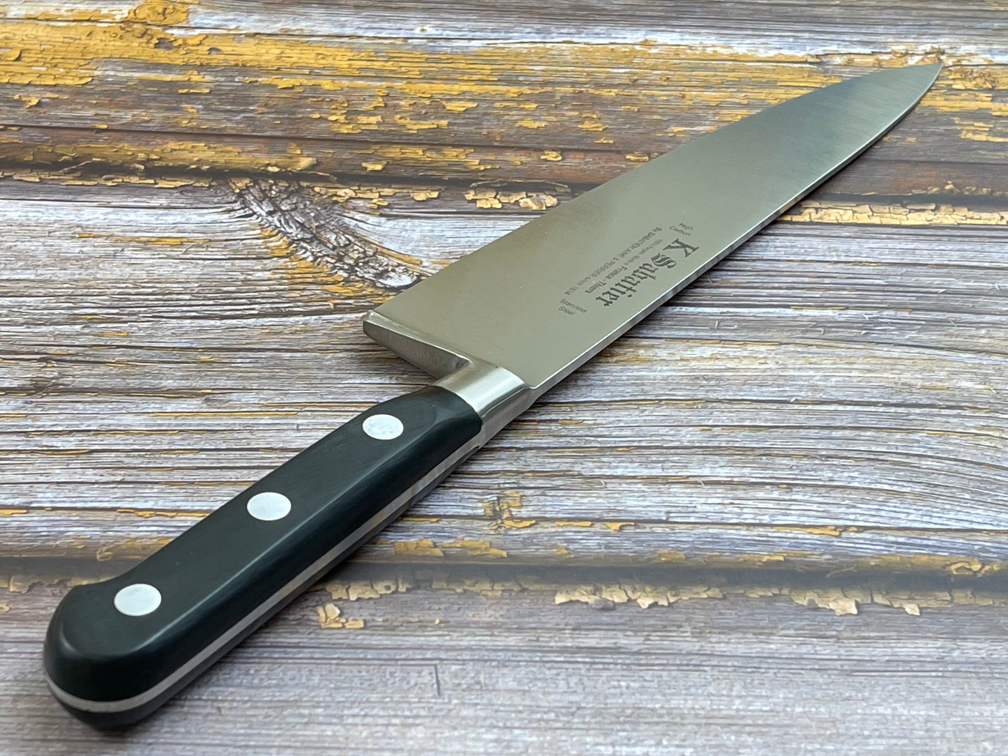 K Sabatier Authentique Chef's Knife 23cm - HIGH CARBON STEEL Made In France