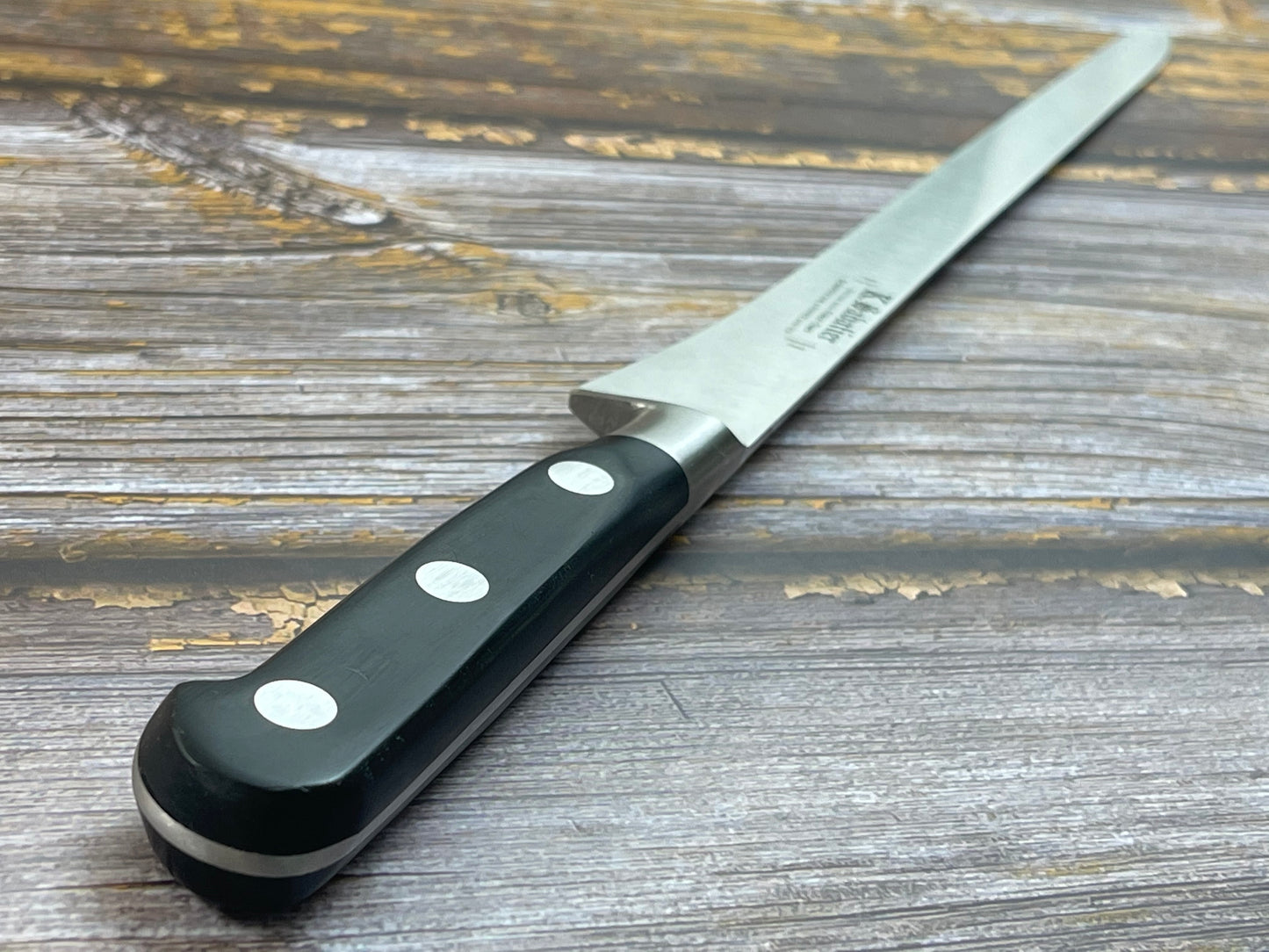 K Sabatier Authentique Salmon Slicing Knife 300mm - HIGH CARBON STEEL Made In France