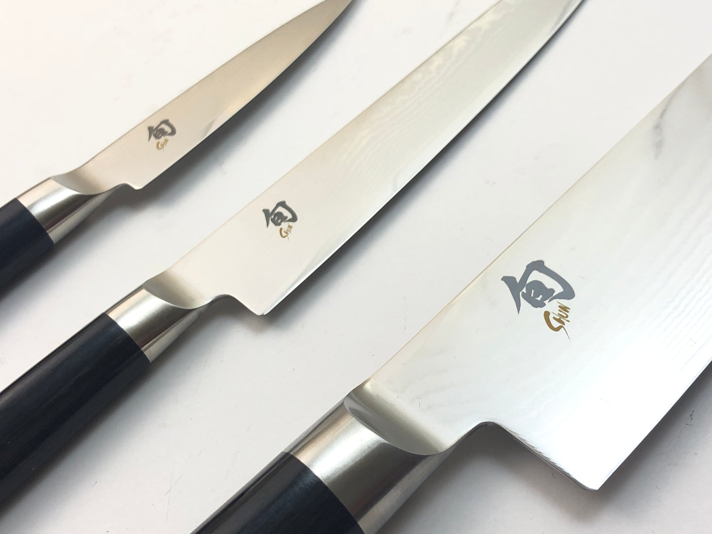 Shun Classic 3 Piece Santoku Knife Set