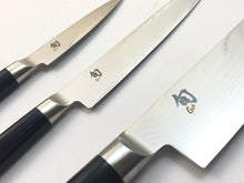 Load image into Gallery viewer, Shun Classic 3 Piece Santoku Knife Set