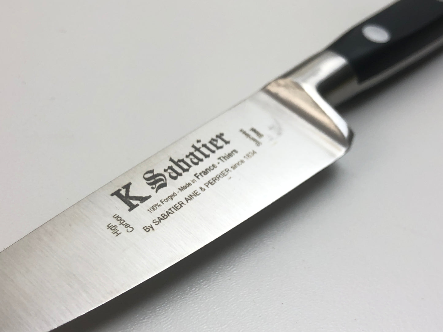 Sabatier Paring Knife 100mm - HIGH CARBON STEEL Made In France