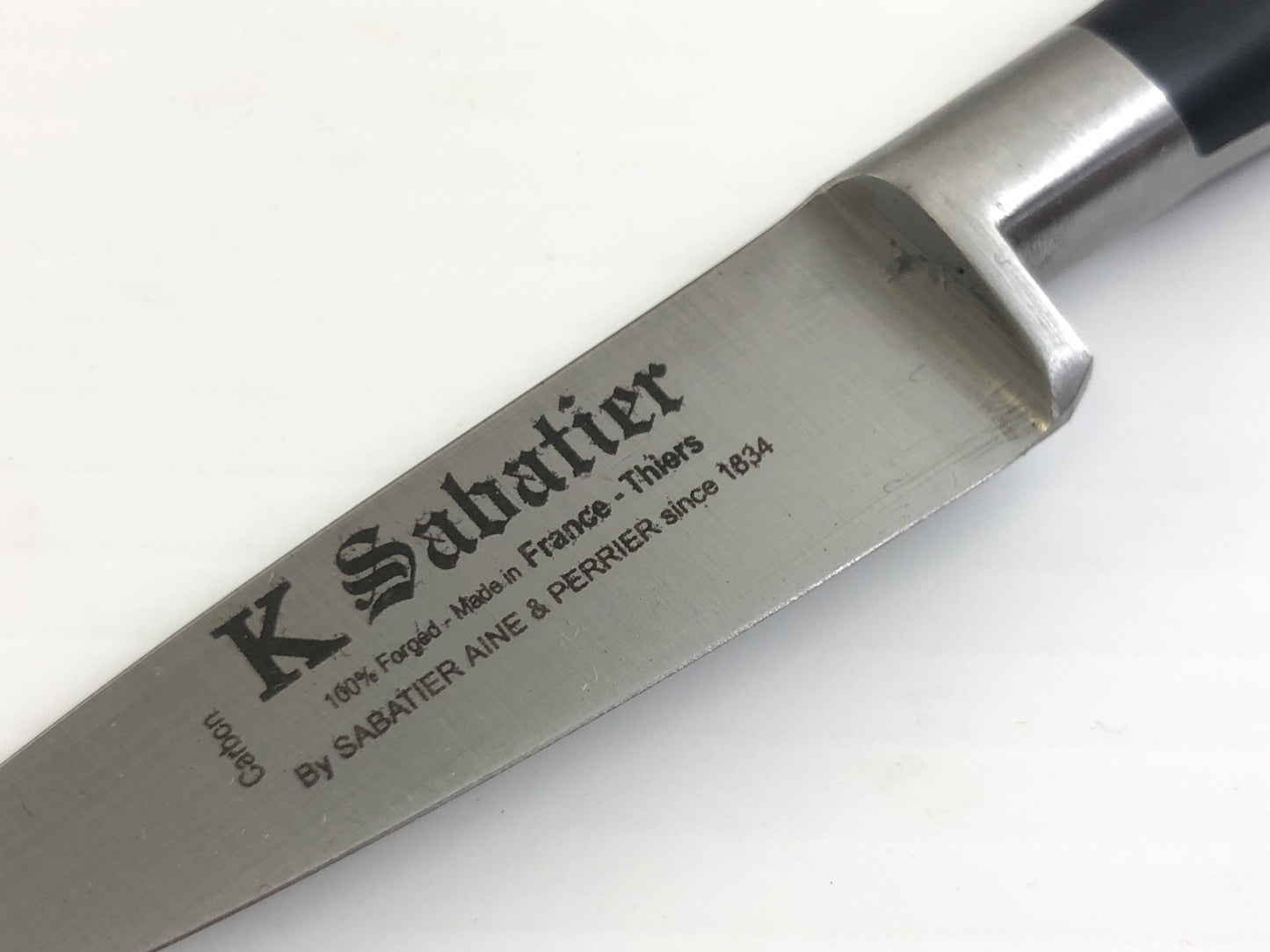 K Sabatier Paring Knife 80mm - CARBON STEEL Made In France