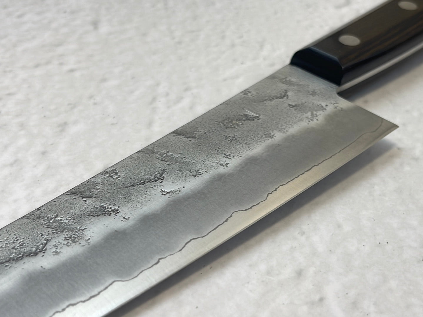 Tsunehisa G3 Nashiji Brown Gyuto 180mm - Made in Japan 🇯🇵