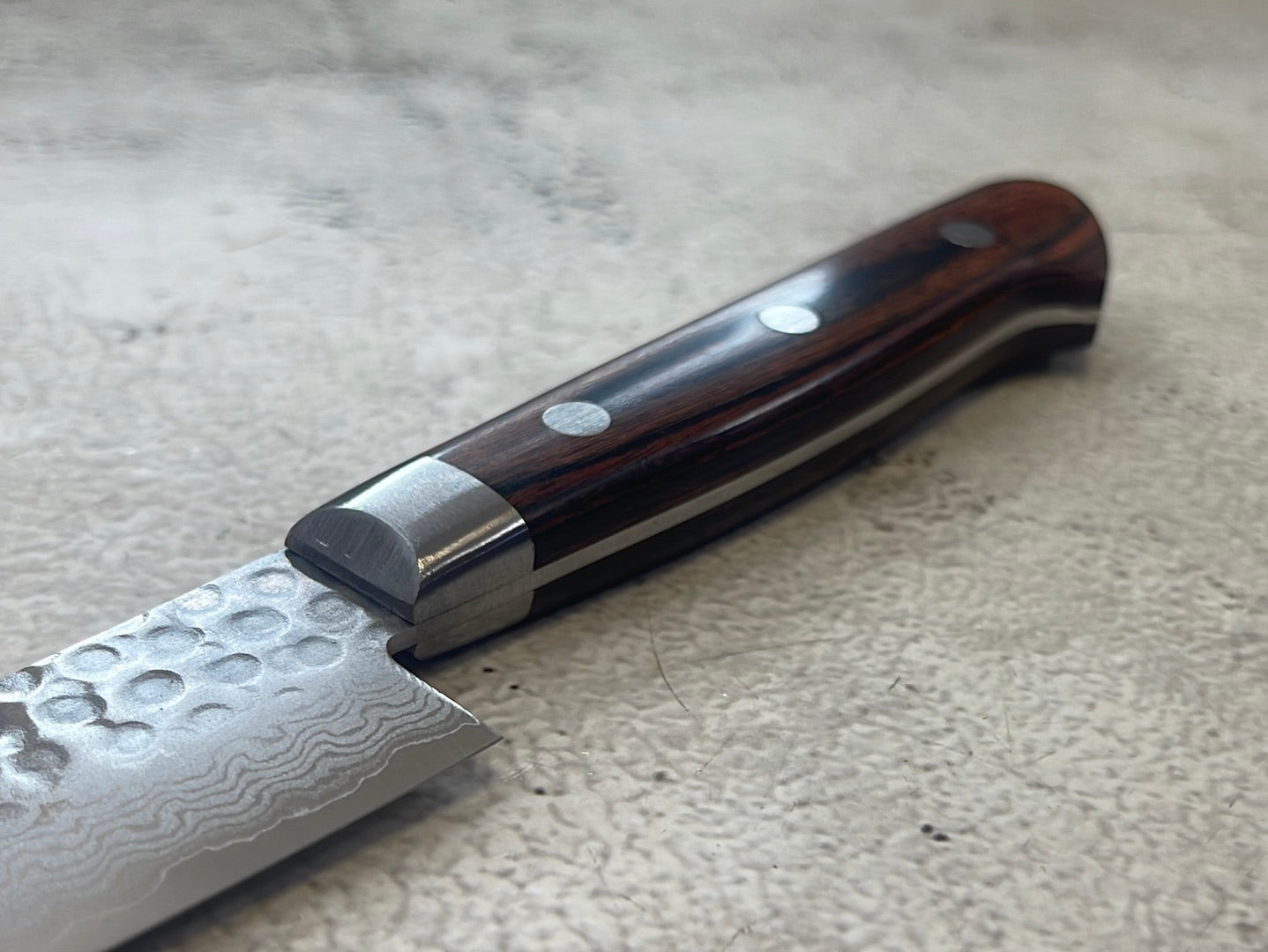 Tsunehisa VG10 Brown Pakka Petty 135mm - Made in Japan 🇯🇵