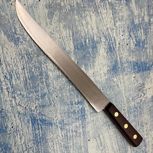 Load image into Gallery viewer, Vintage Serrated Carving Knife 230mm Made in USA 🇺🇸 514