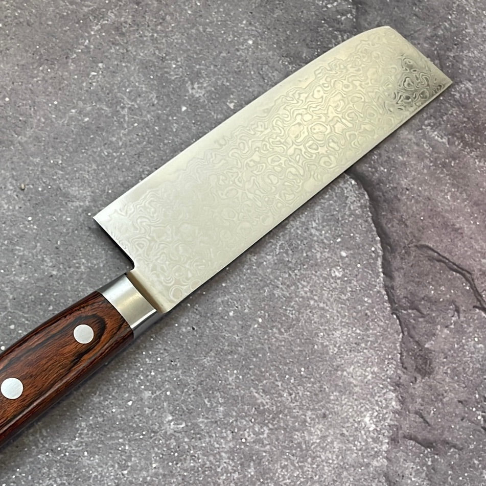 Tsunehisa ZA18 Nakiri 160mm Pakka Wood Handle Made in Japan 🇯🇵