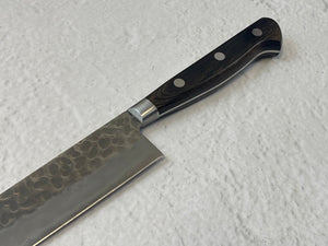 Tsunehisa AUS-8 Tsuchime Sujihiki Knife 270mm Brown Pakka Wood - Made in Japan 🇯🇵