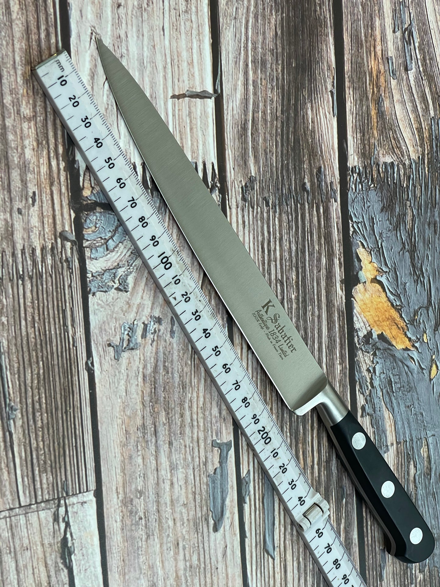 K Sabatier Limited Edition 1834 Authentique Slicing Knife 200mm - HIGH CARBON STEEL Made In France