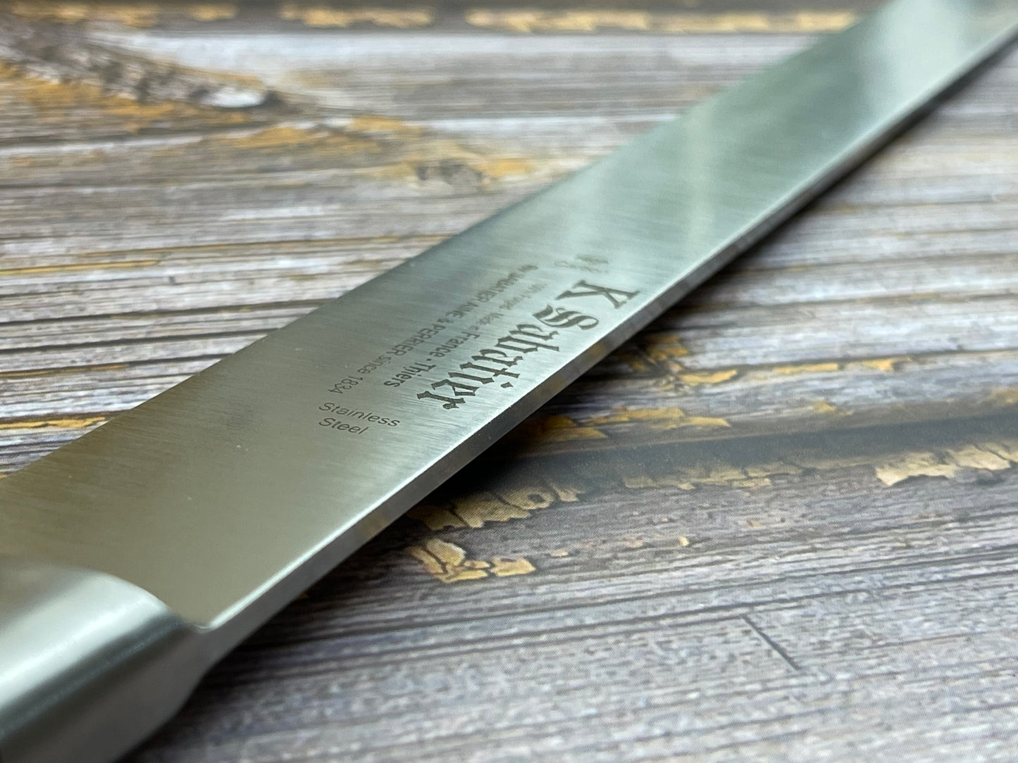 K Sabatier Authentique Ham knife 30cm - HIGH CARBON STEEL 300mm Made In France