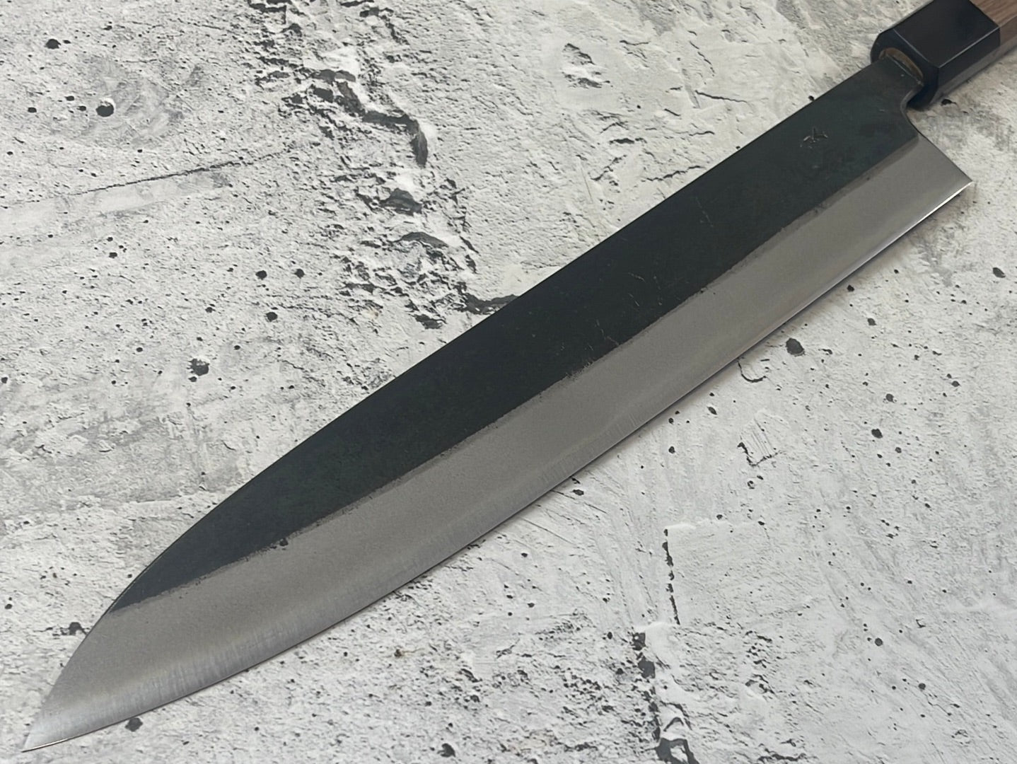 Yoshimune Kurouchi Gyuto 270mm ( 10.6 in) Aogami(Blue) No.2 Double-Bevel