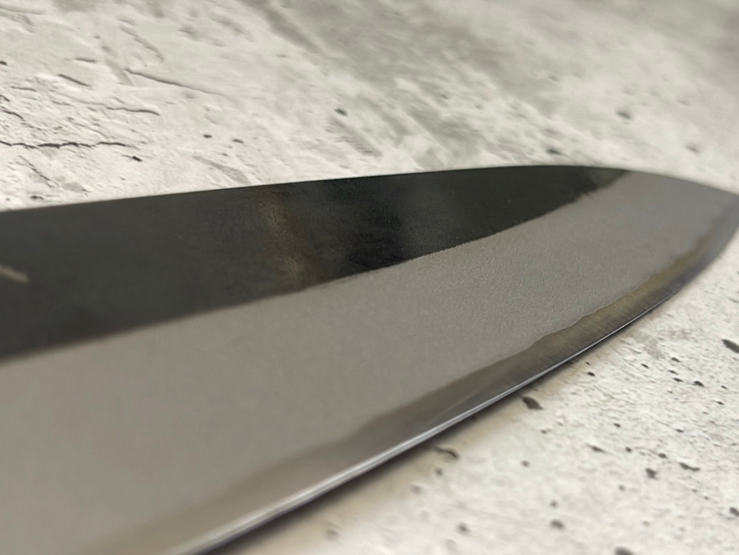 Yoshimune Gyuto Kurouchi 210 mm (8.3 in) Aogami (Blue) #2 Double-Bevel