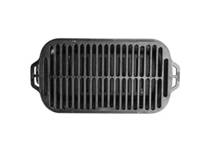 LODGE COOKWARE  Cast iron Sportsman’s Pro Grill