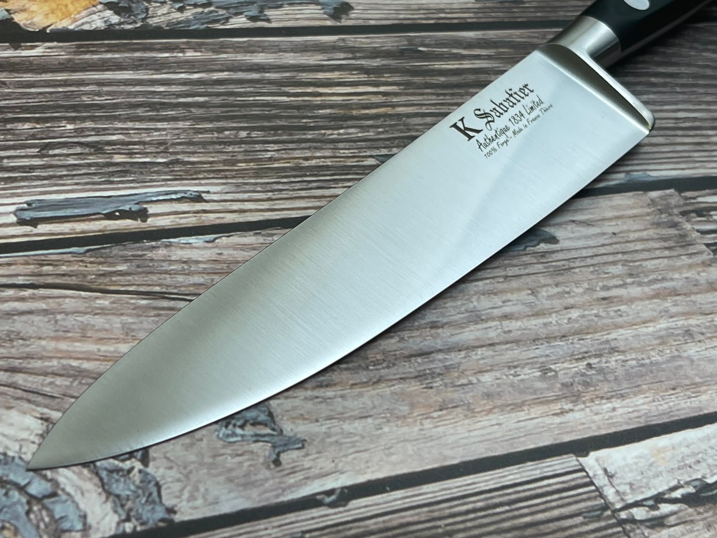 K Sabatier Limited Edition 1834 Authentique Chef's Knife 200mm - HIGH CARBON STEEL Made In France