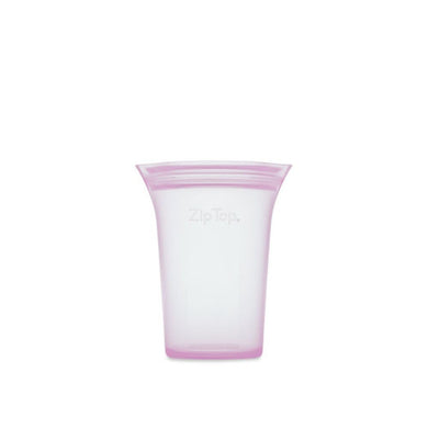 Zip Top Medium Cup Storage Bags Pink (473ml)
