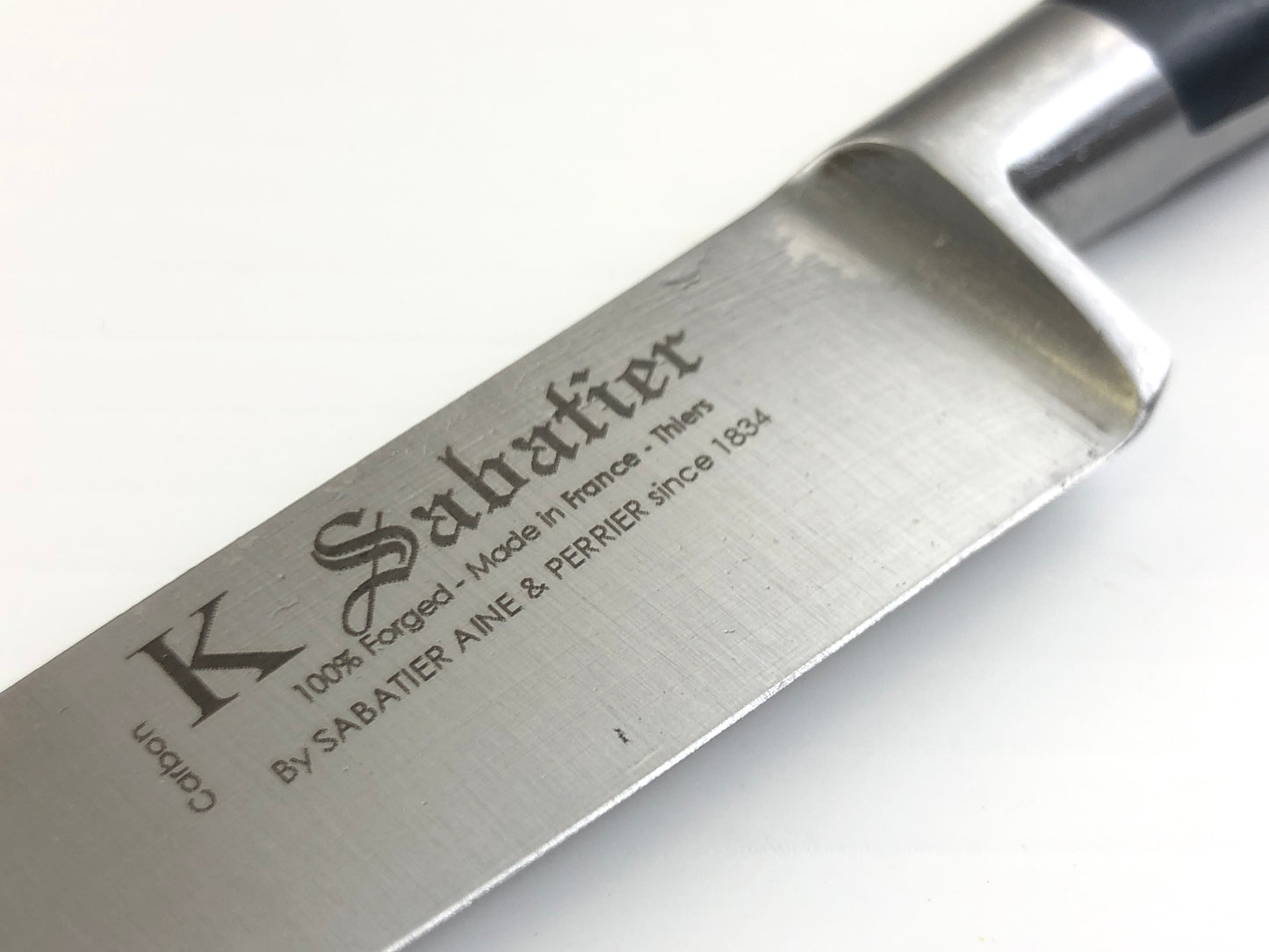 K Sabatier Paring Knife 100mm - CARBON STEEL Made In France