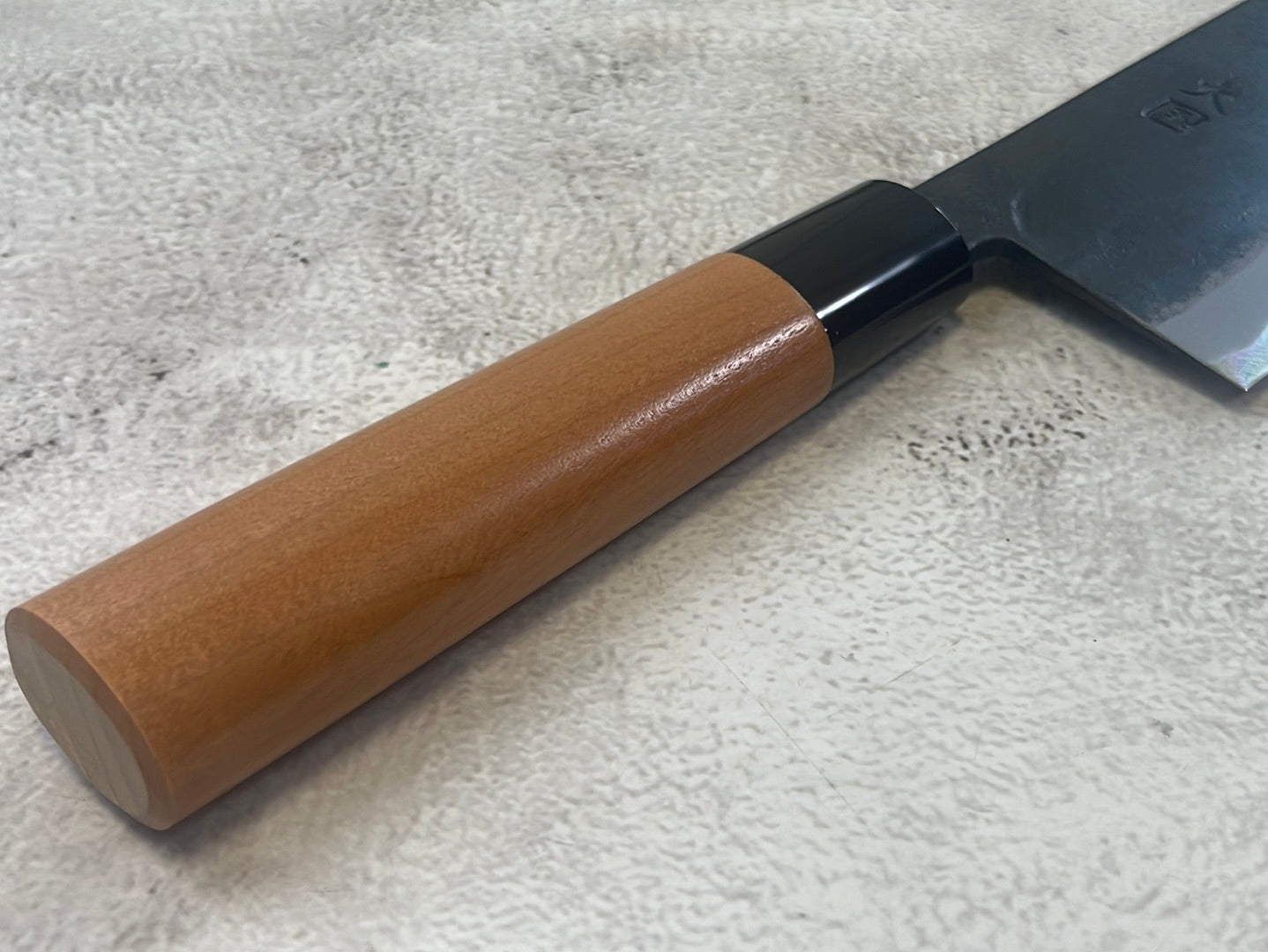 Hinokuni Shirogami #1 Nakiri Knife 240mm Cherry Wood Handle - Made in Japan 🇯🇵