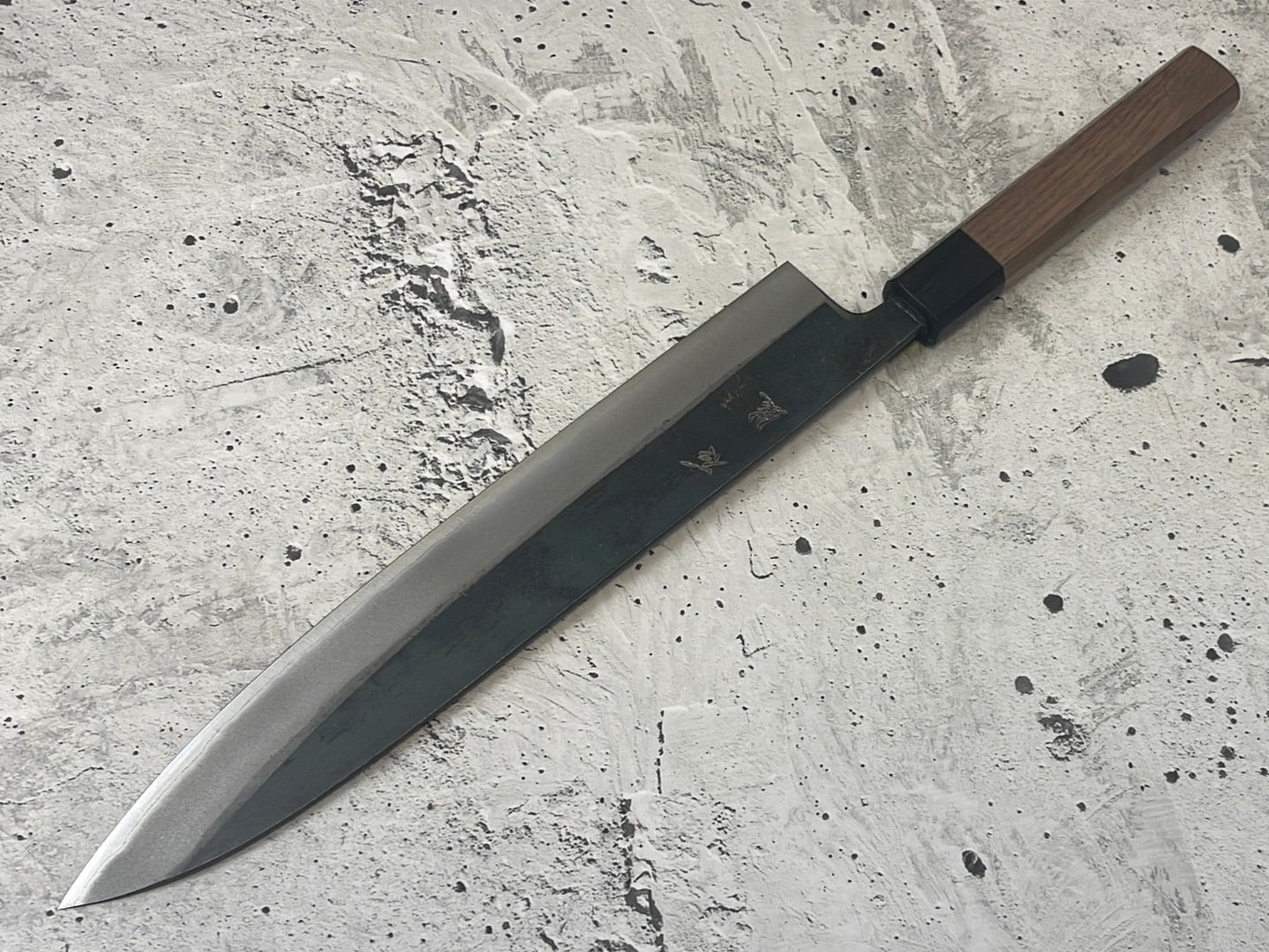 Yoshimune Kurouchi Gyuto 270mm ( 10.6 in) Aogami(Blue) No.2 Double-Bevel