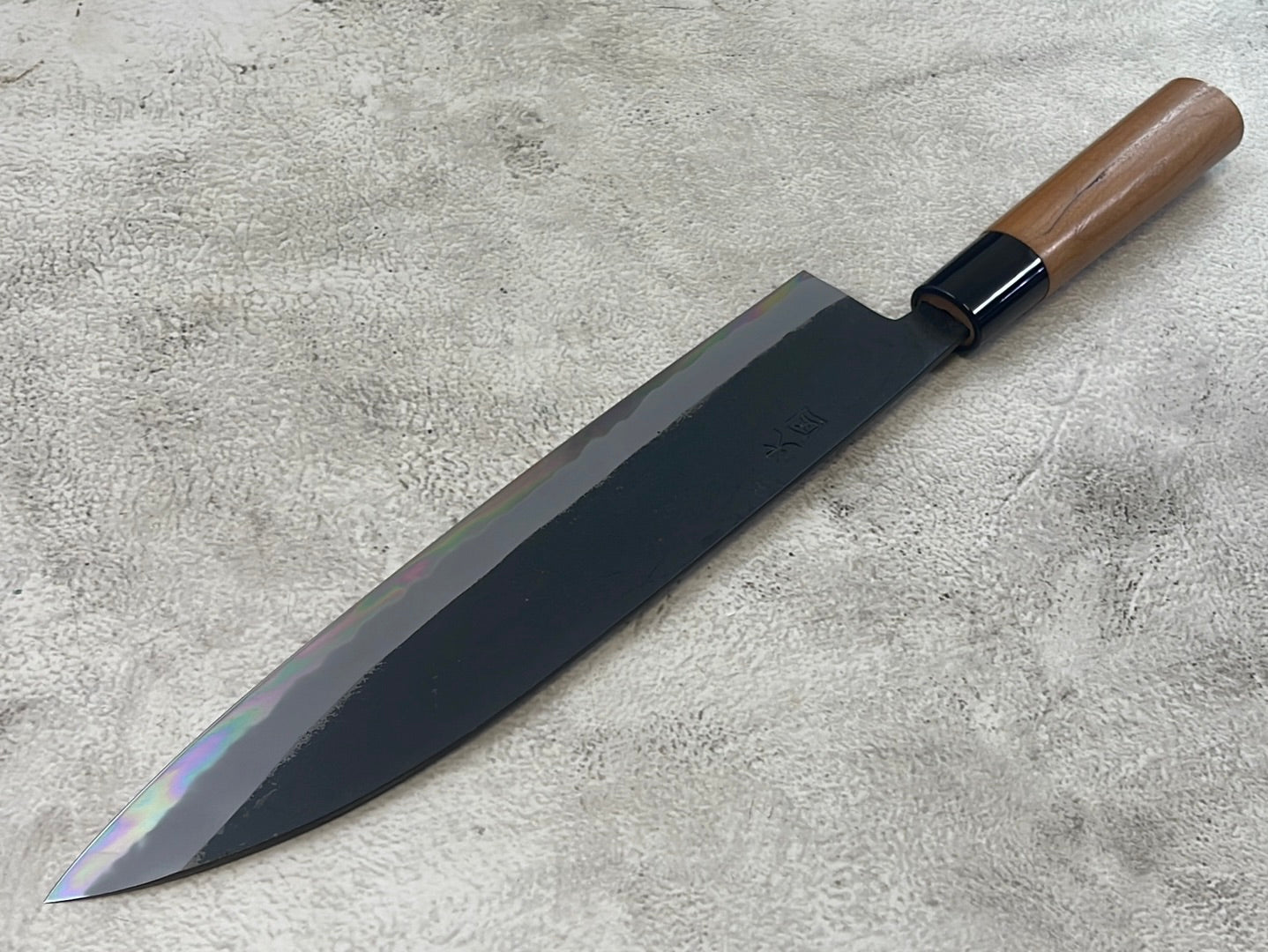 Hinokuni Shirogami #1 Gyuto Knife 240mm Cherry Wood Handle - Made in Japan 🇯🇵