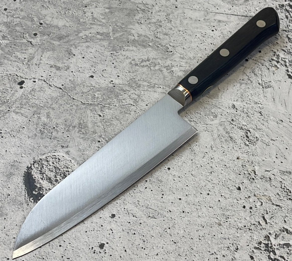 Tsunehisa VG1 Stainless M104 KO Santoku Knife 140mm - Made in Japan 🇯🇵