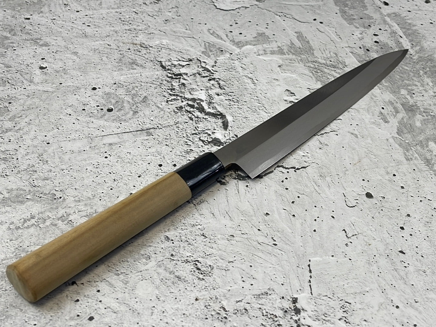 Vintage Japanese Yanagiba Knife 200mm Carbon Steel Made in Japan 845