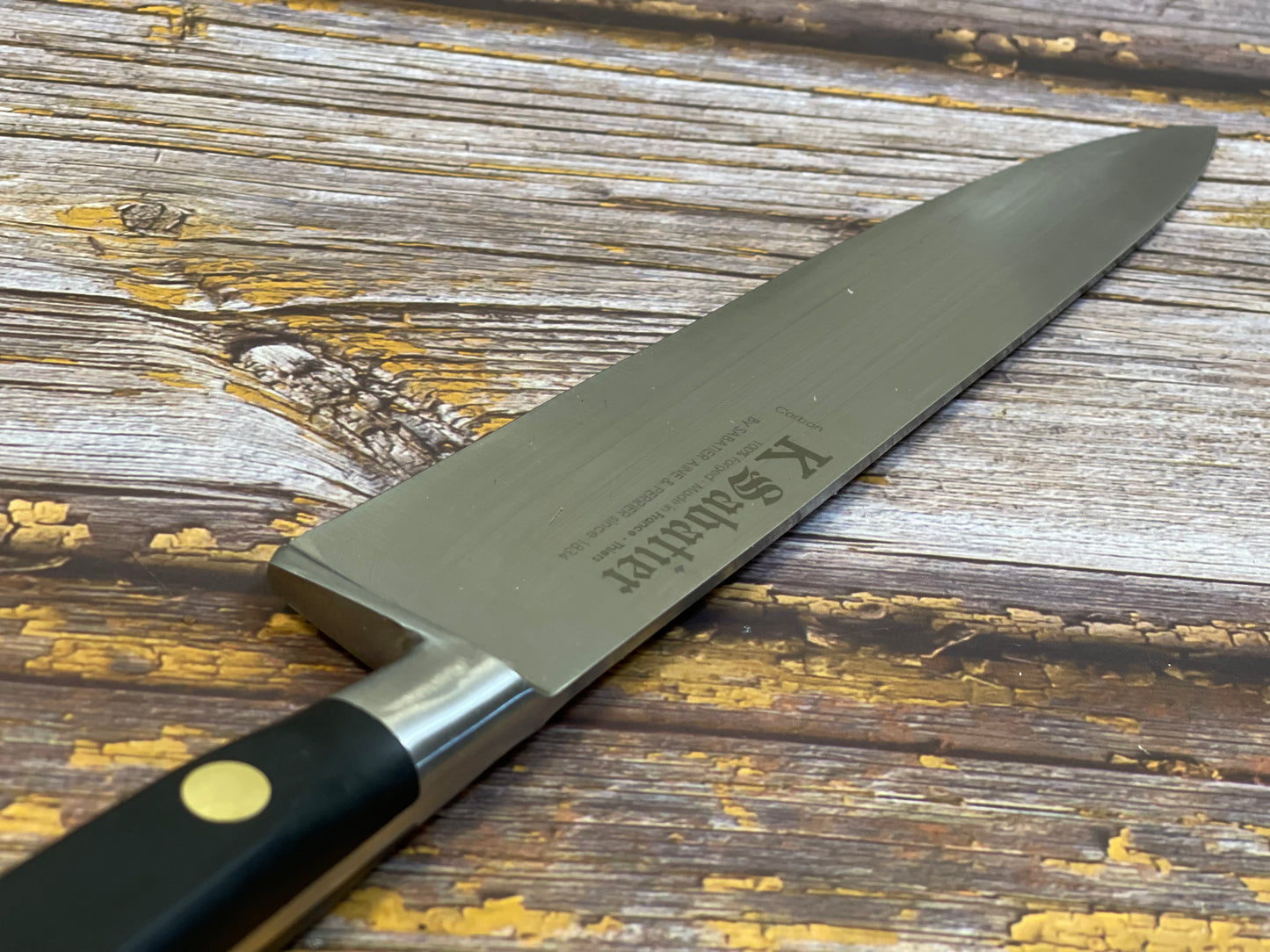 K Sabatier Chef's Knife 200mm - CARBON STEEL Made In France
