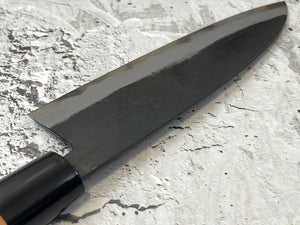 Hinokuni Shirogami #1 Santoku Knife 180mm Cherry Wood Handle - Made in Japan 🇯🇵