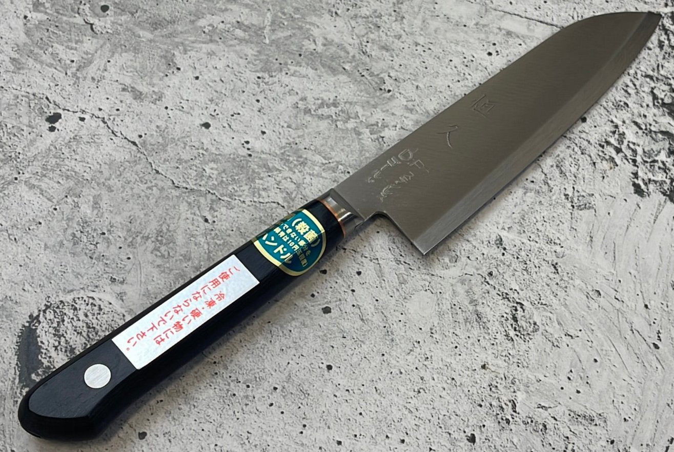 Tsunehisa VG1 Stainless M104 KO Santoku Knife 140mm - Made in Japan 🇯🇵