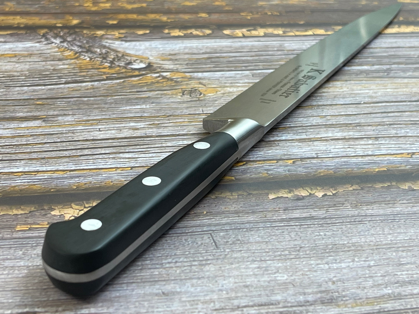 K Sabatier Authentique Slicing Knife 200mm - HIGH CARBON STEEL Made In France