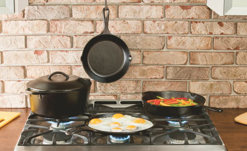 LODGE COOKWARE Cast Iron Cooking 5pcs Set
