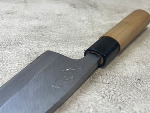 Vintage Japanese Deba Knife 150mm Single Bevel Made in Japan 🇯🇵 Carbon Steel 1022