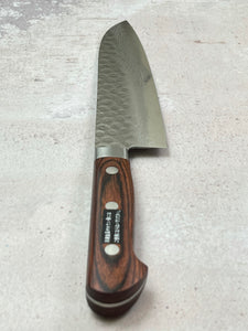 Japanese V10 Damascus Steel Tomita Gyuto Knife 180mm - Made in Sakai 🇯🇵 Japan