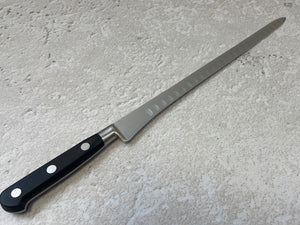 K Sabatier Authentique Salmon Slicing (Air Pockets) Knife 300mm - HIGH CARBON STEEL Made In France