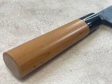 Load image into Gallery viewer, Hinokuni Shirogami #1 Nakiri Knife 180mm Cherry Wood Handle - Made in Japan 🇯🇵