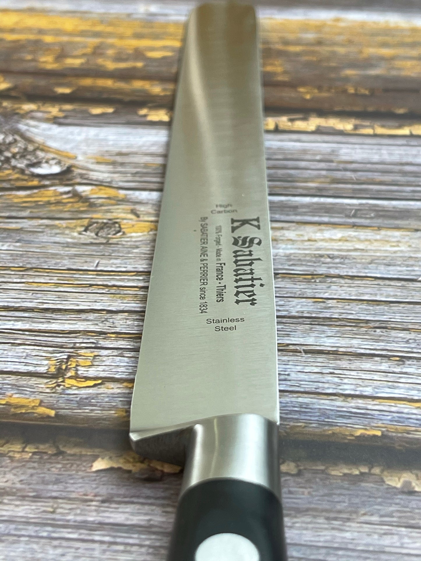 K Sabatier Authentique Ham knife 25cm - HIGH CARBON STEEL  250mm Made In France
