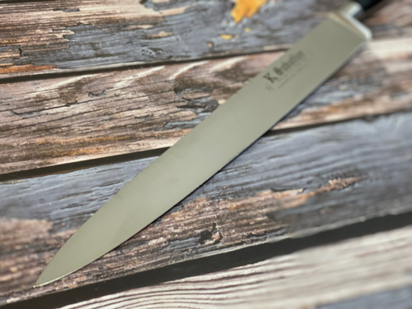 K Sabatier Authentique Slicing Knife 300mm - HIGH CARBON STEEL Made In France