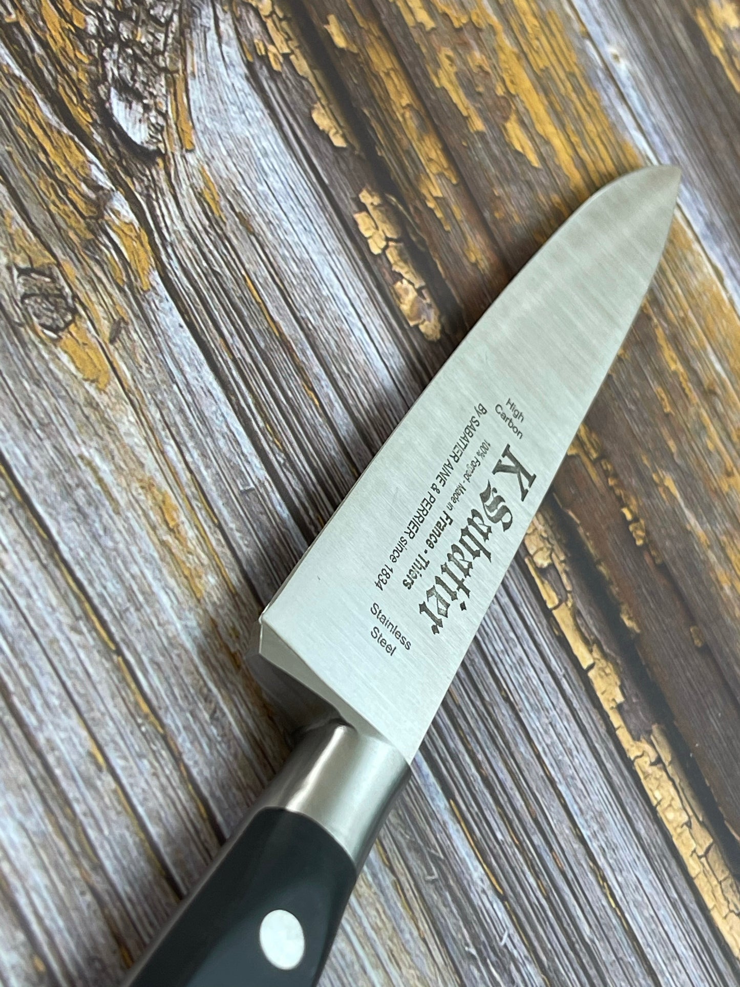 K Sabatier Authentique Flexible Fillet Knife 150mm - HIGH CARBON STEEL Made In France