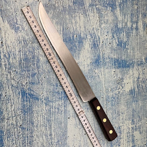 Vintage Serrated Carving Knife 230mm Made in USA 🇺🇸 514