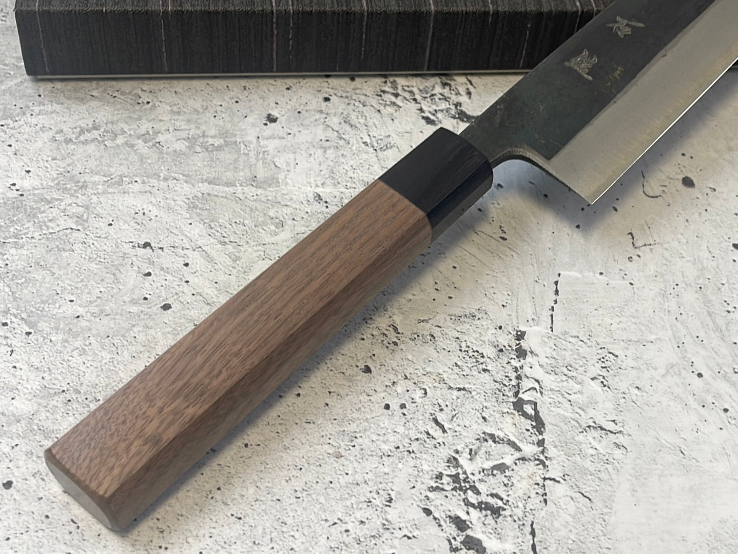 Yoshimune Kurouchi Gyuto 270mm ( 10.6 in) Aogami(Blue) No.2 Double-Bevel