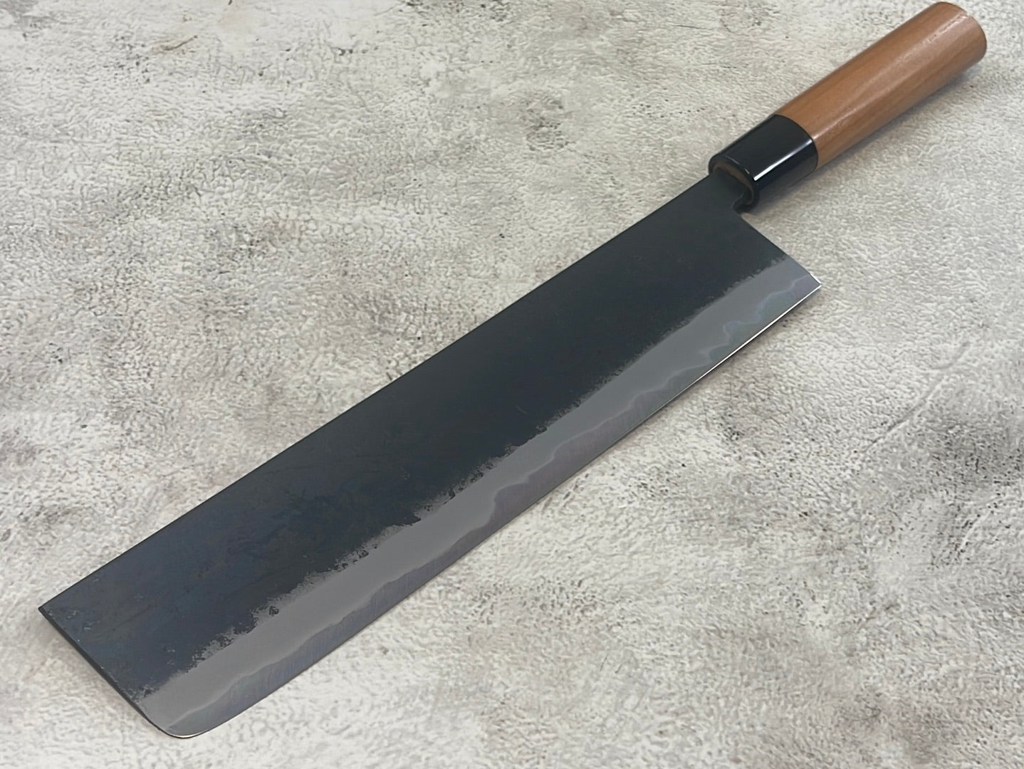 Hinokuni Shirogami #1 Nakiri Knife 240mm Cherry Wood Handle - Made in Japan 🇯🇵
