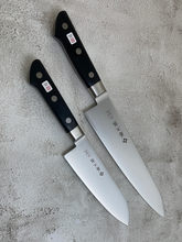 Load image into Gallery viewer, Tojiro DP3 Series Chef &amp; Santoku Knife Gift Set