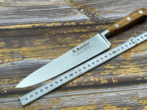 K Sabatier Chef Knife 200mm - CARBON STEEL - OLIVE WOOD HANDLE