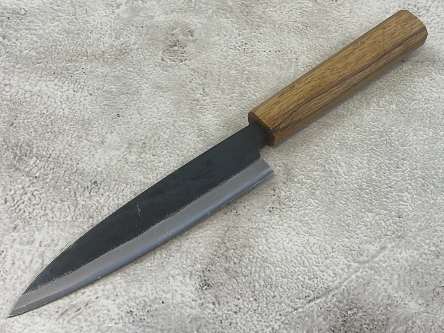 Tsukasa Shiro Kuro 135mm Yanagi- Shirogami Steel - Oak Octagnon Handle