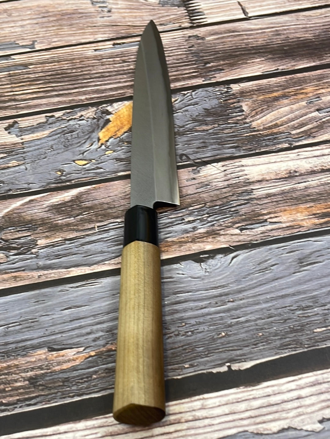 Vintage Japanese Yanagiba Knife 200mm Made in Japan  🇯🇵 Carbon Steel 876