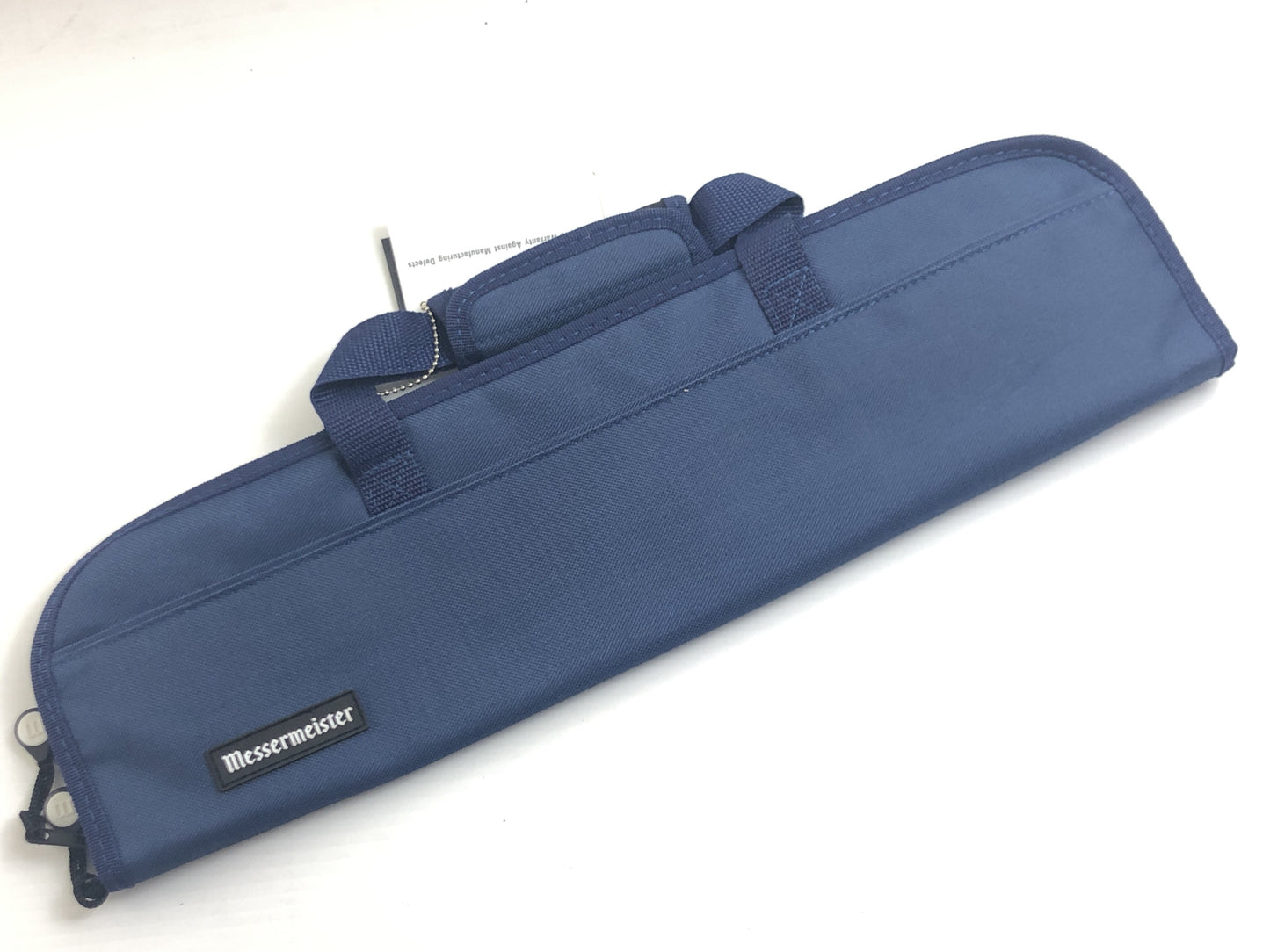 MESSERMEISTER Navy Blue Knife Roll 5 Pocket | Professional Chef Knife Bag