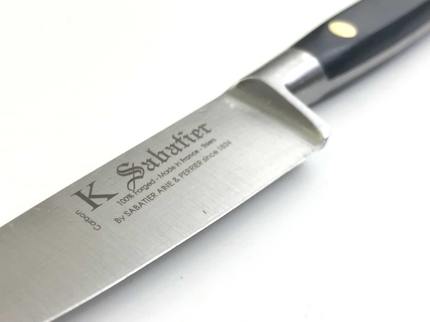 K Sabatier Paring Knife 100mm - CARBON STEEL Made In France
