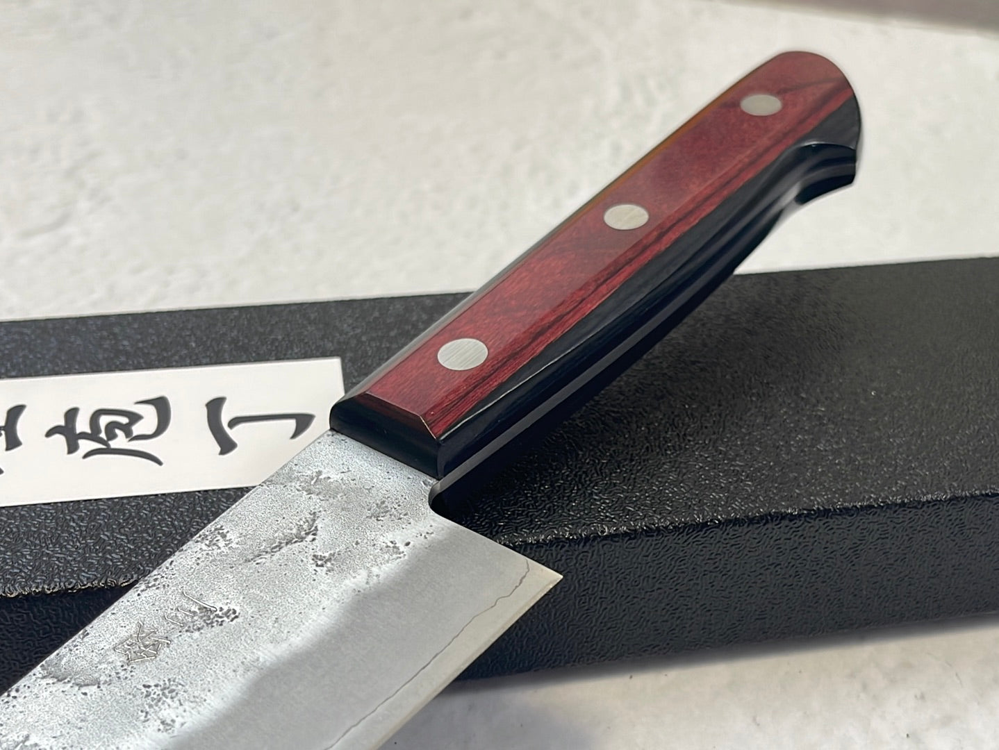 Tsunehisa G3 Nashiji Red Gyuto 180mm - Made in Japan 🇯🇵