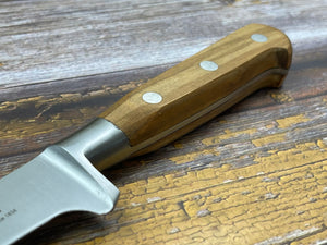 K Sabatier Boning Knife 130mm - CARBON STEEL - OLIVE WOOD HANDLE