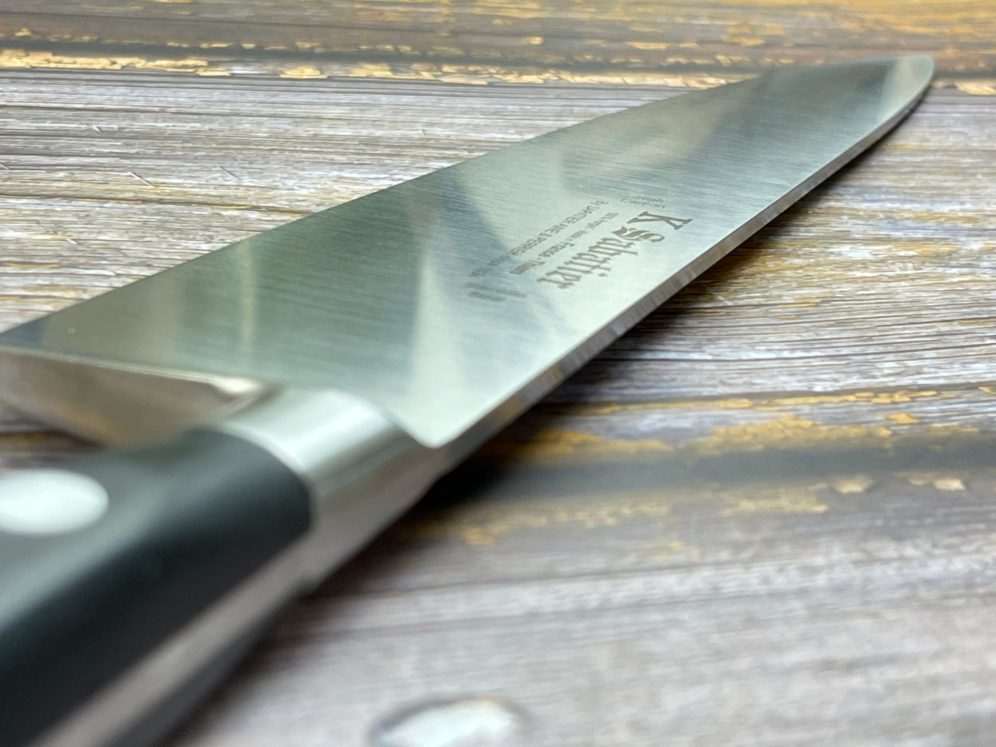 K Sabatier Authentic Chef's Knife 25cm - HIGH CARBON STEEL - Made in France