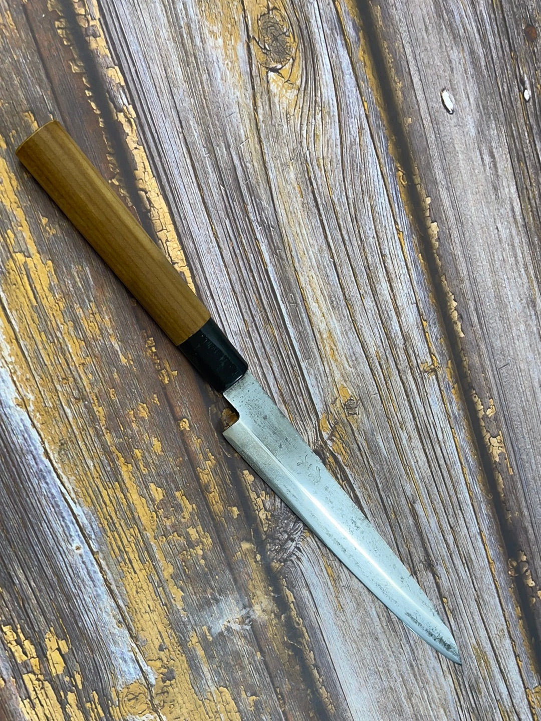 Vintage Japanese Yanagiba Knife 200mm  Made in Japan 🇯🇵 Carbon Steel 434